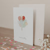 Carte pliable Ballons (VE = 10 pcs.)