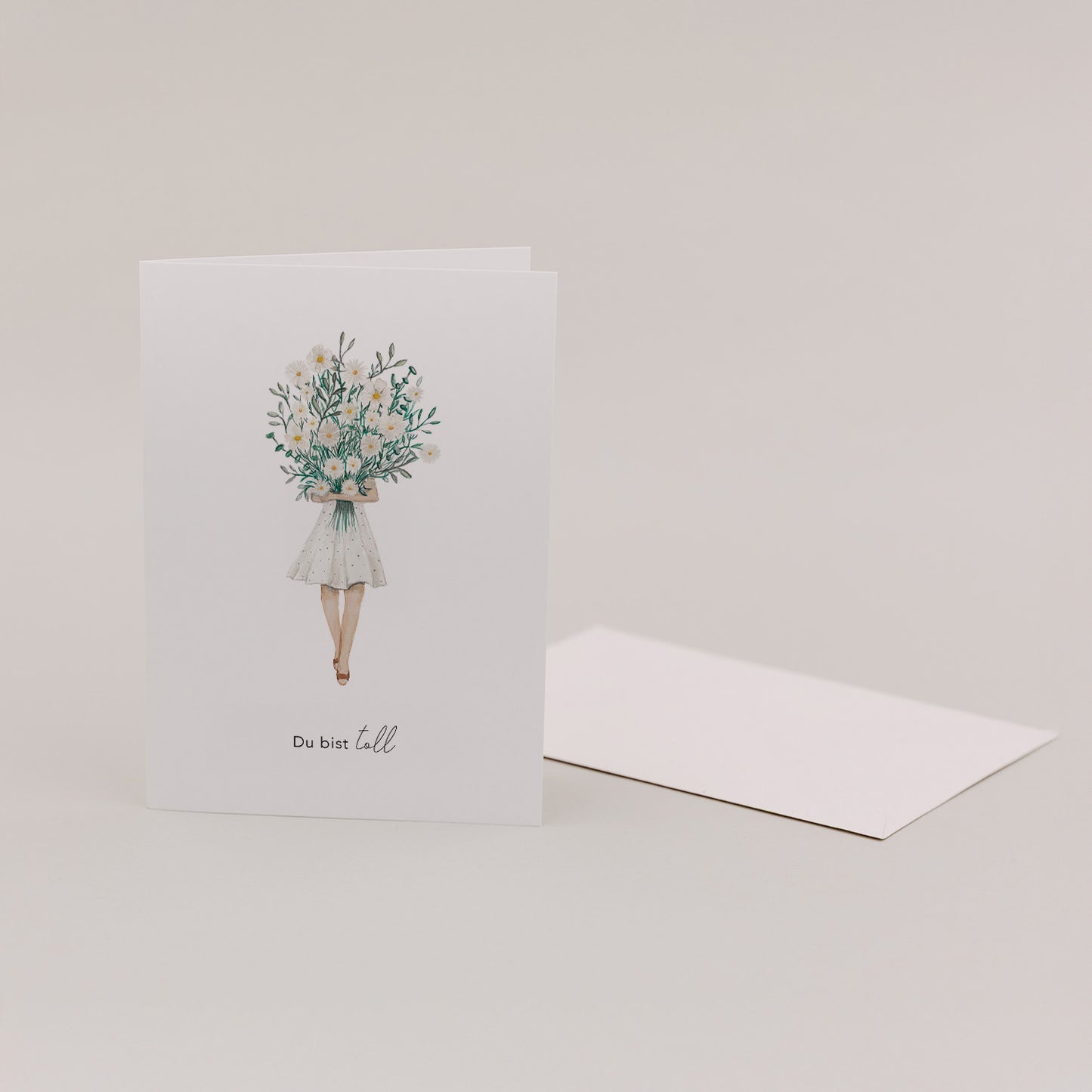 Carte pliée demoiselle d'honneur (VE = 10 pcs.)