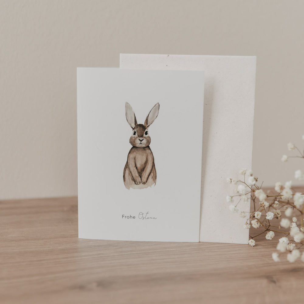 Carte pliée Lapin (VE = 10 pcs.)