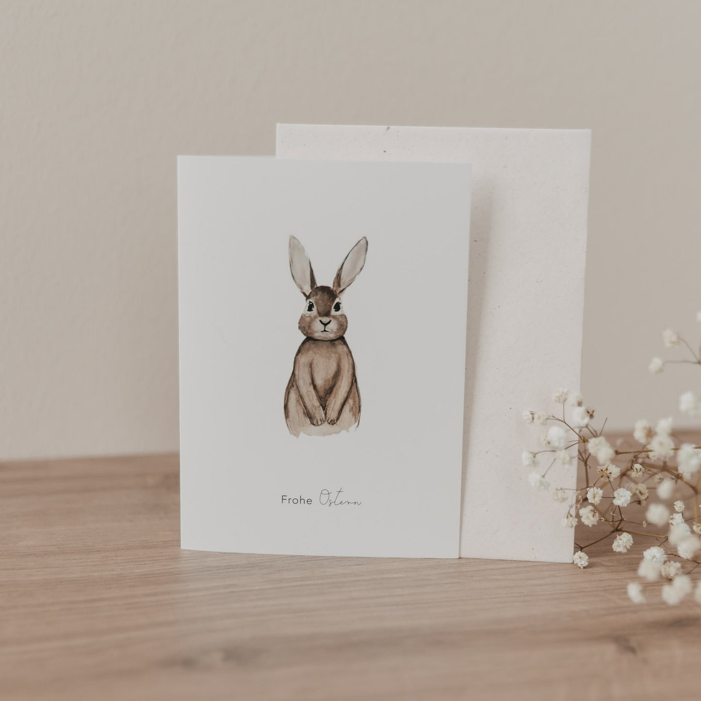 Carte pliée Lapin (VE = 10 pcs.)
