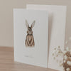 Carte pliée Lapin (VE = 10 pcs.)