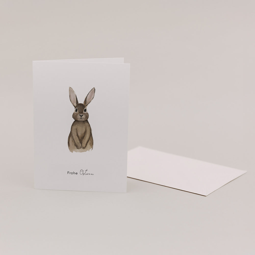 Carte pliée Lapin (VE = 10 pcs.)