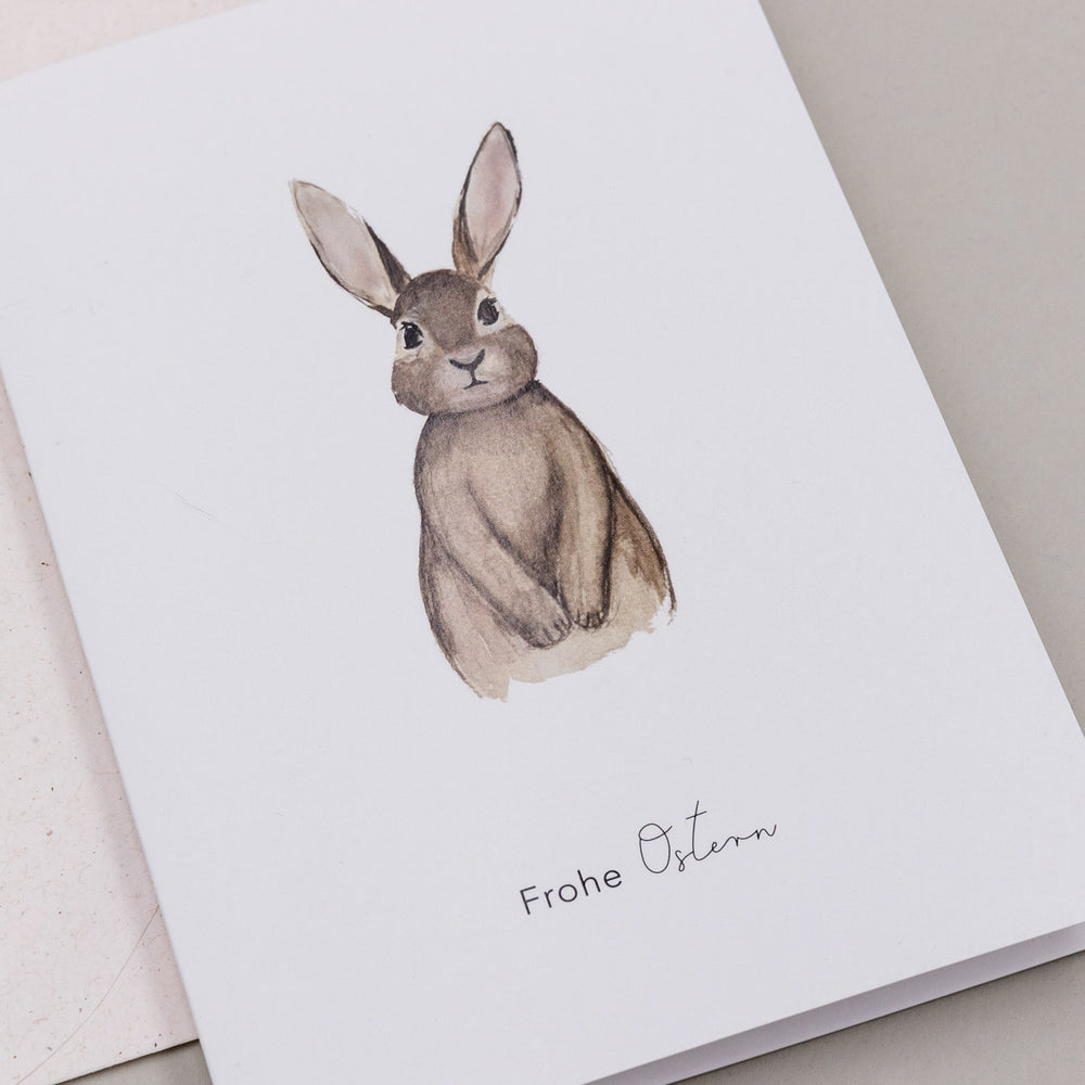Carte pliée Lapin (VE = 10 pcs.)