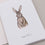 Carte pliée Lapin (VE = 10 pcs.)