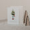 Folded card Christmas girl (PU = 10 pcs.)