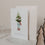Folded card Christmas girl (PU = 10 pcs.)