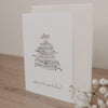 Folded card wedding cake (pack of 10 pcs.)