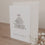 Folded card wedding cake (pack of 10 pcs.)