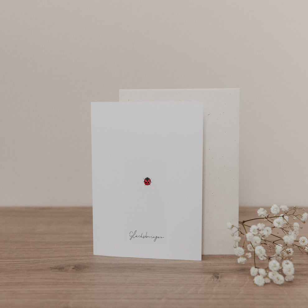 Klappkarte Ladybug (VE = 10 Stk.)