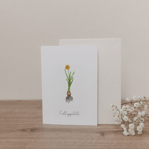 Klappkarte Daffodil (VE = 10 Stk.)