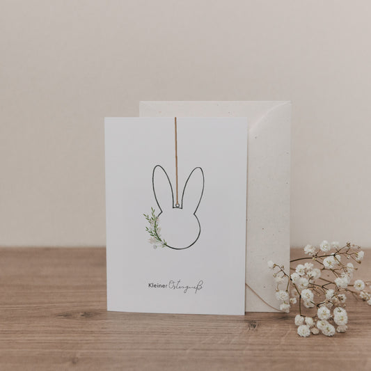 Klappkarte Easterwreath (VE = 10 Stk.)