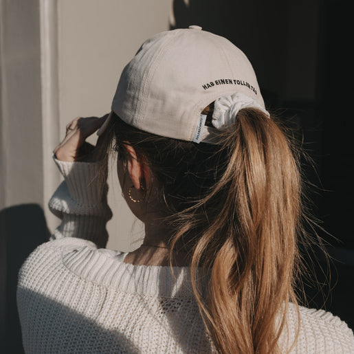 Cap beige Herz (VE = 4 Stk.)