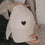 Cap beige Herz (VE = 4 Stk.)