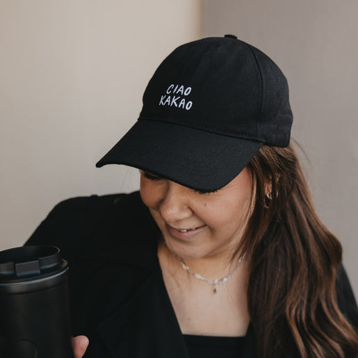 Cap schwarz Ciao Kakao (VE = 4 Stk.)
