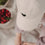 Cap beige Herz (VE = 4 Stk.)