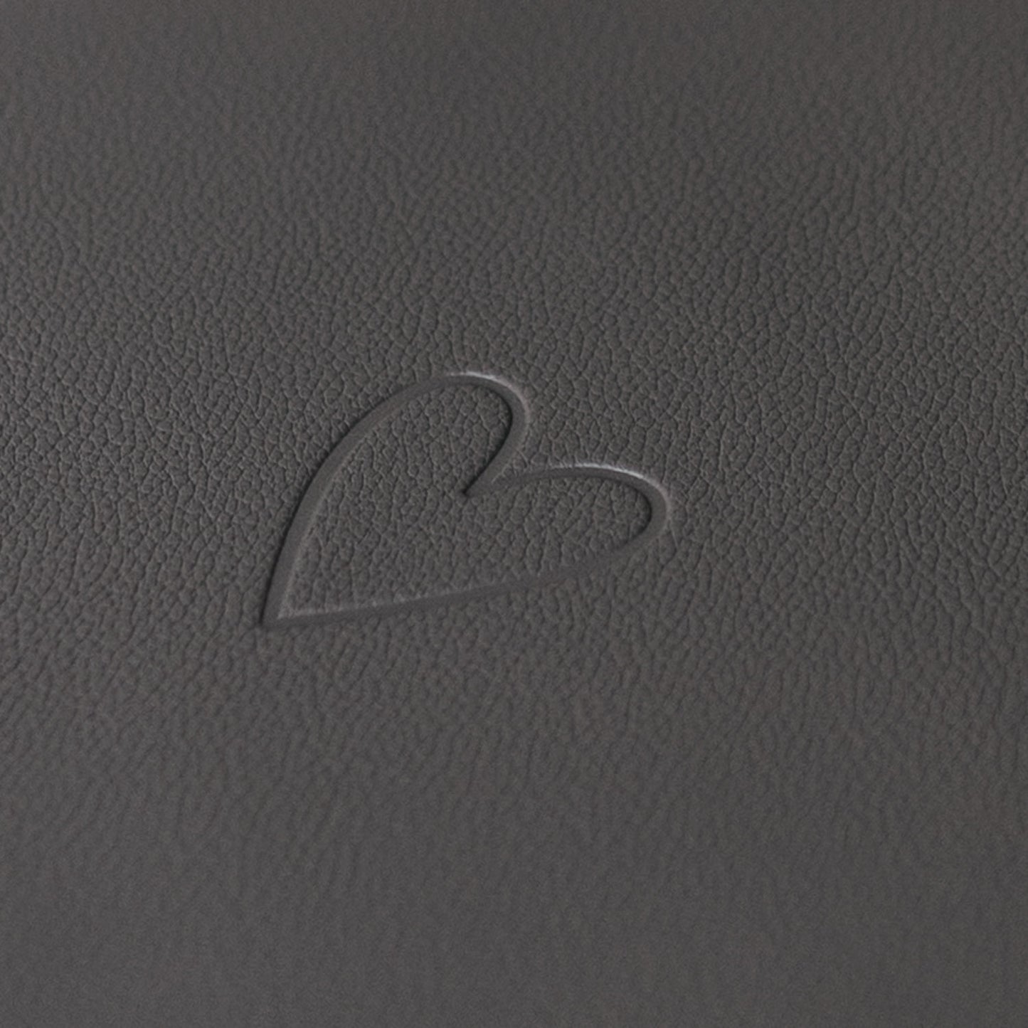 Wendbares Platzset Herz Grau (VE = 6 Stk.)