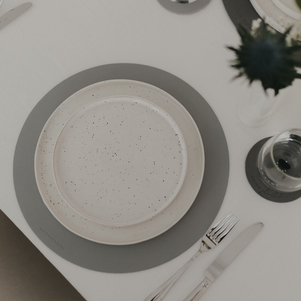 Wendbares Platzset Wie schön Grau (VE = 6 Stk.)