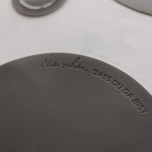 Wendbares Platzset Wie schön Grau (VE = 6 Stk.)