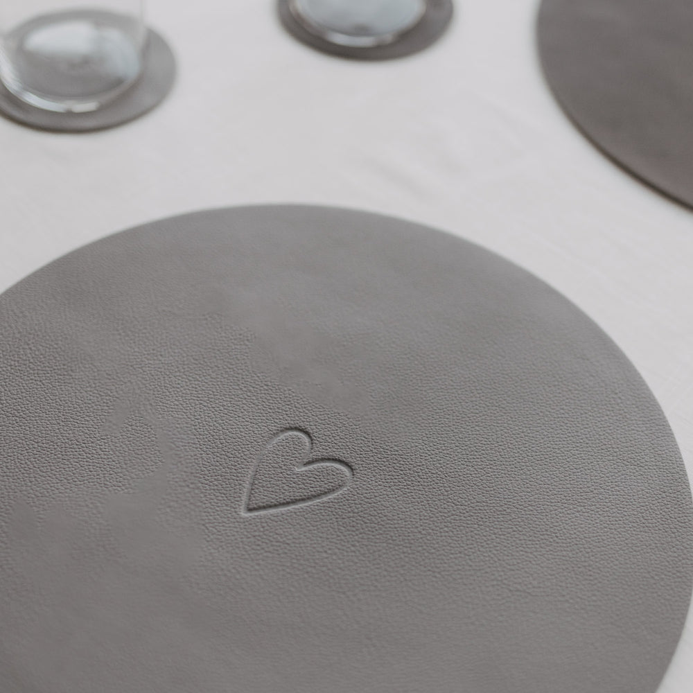 Wendbares Platzset Wie schön Grau (VE = 6 Stk.)