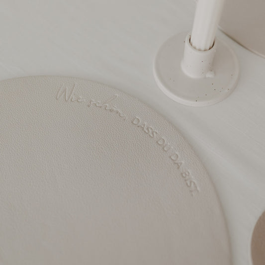 Wendbares Platzset Wie schön Creme (VE = 6 Stk.)