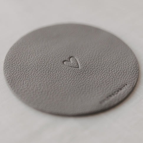 Wendbare Untersetzer Rundum glücklich 2er Set Grau (VE = 6 Stk.)