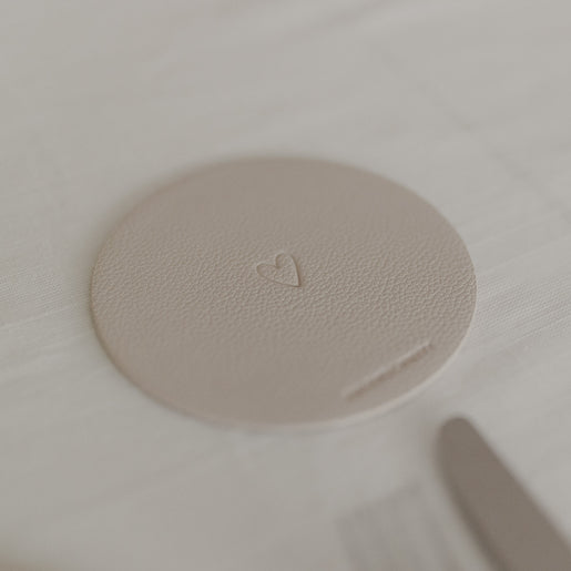 Wendbare Untersetzer Rundum glücklich 2er Set Creme (VE = 6 Stk.)