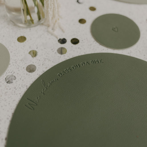 Wendbares Platzset Wie schön Grün (VE = 6 Stk.)