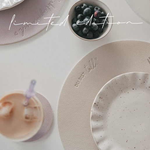 Limitiertes wendbares Platzset Du bist toll Flieder (VE = 6 Stk.)