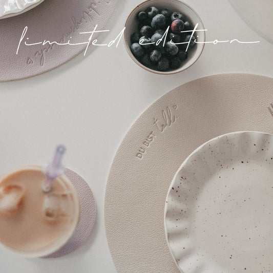 Limitiertes wendbares Platzset Du bist toll Flieder (VE = 6 Stk.)