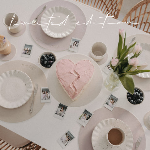 Limitiertes wendbares Platzset Du bist toll Flieder (VE = 6 Stk.)