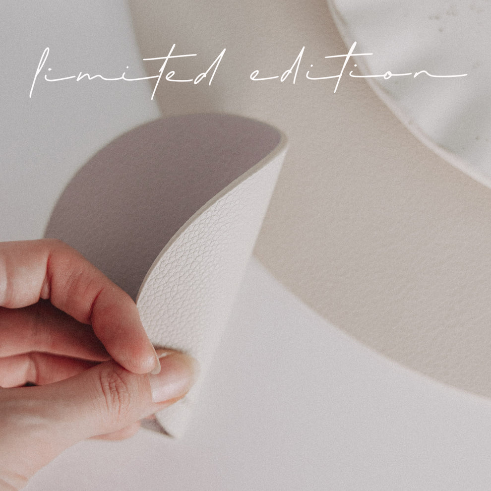 Limitierte wendbare Untersetzer Herz 2er Set Flieder (limitiert) (VE = 6 Stk.)