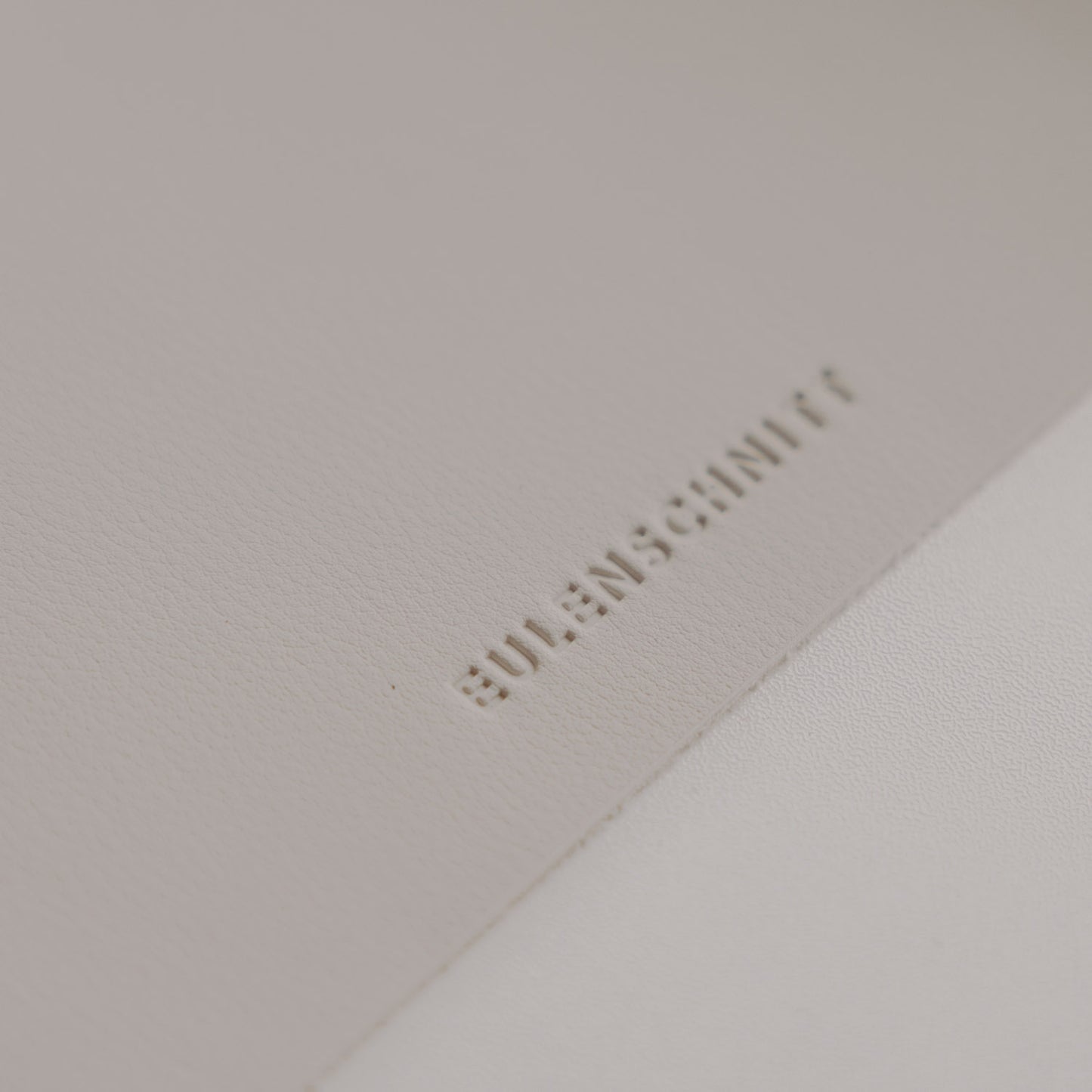 Schreibtischunterlage soft Herz creme (VE = 6 Stk.)