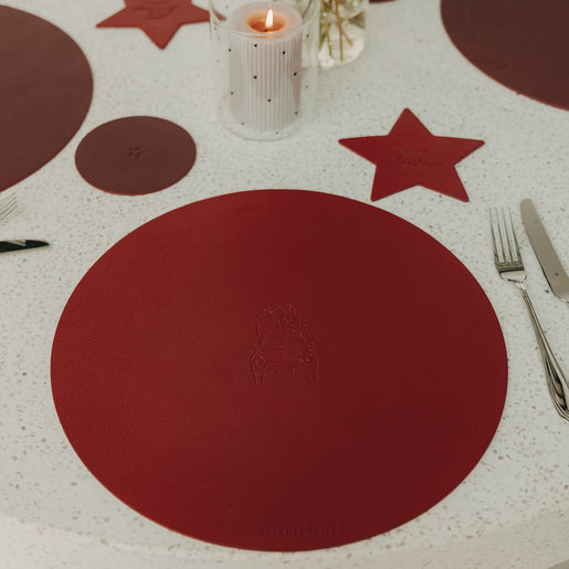 Wendbares Platzset Weihnachten ist Rot (VE = 6 Stk.)