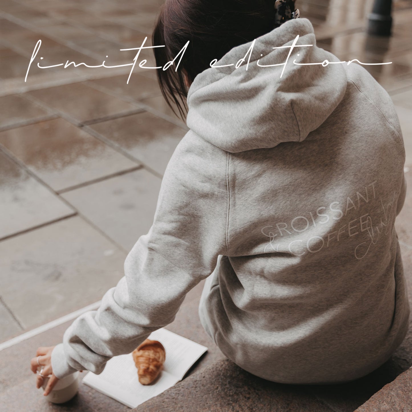Limited Hoodie Croissant & Coffee Club (VE = 4 pieces)