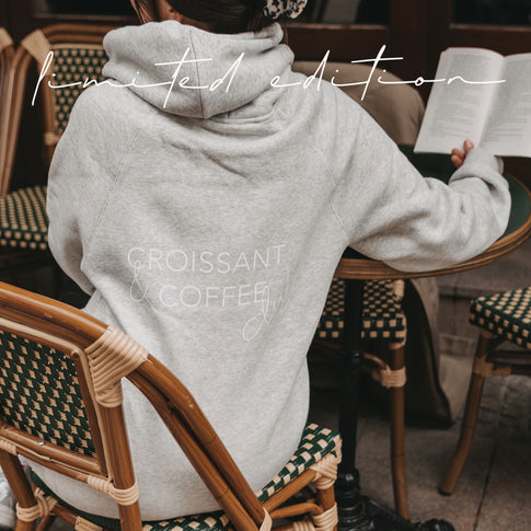 Limited Hoodie Croissant & Coffee Club (VE = 4 pieces)