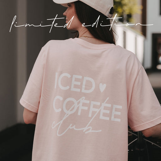 Limited Edition T-Shirt Iced coffee club (VE = 4 Stk.)