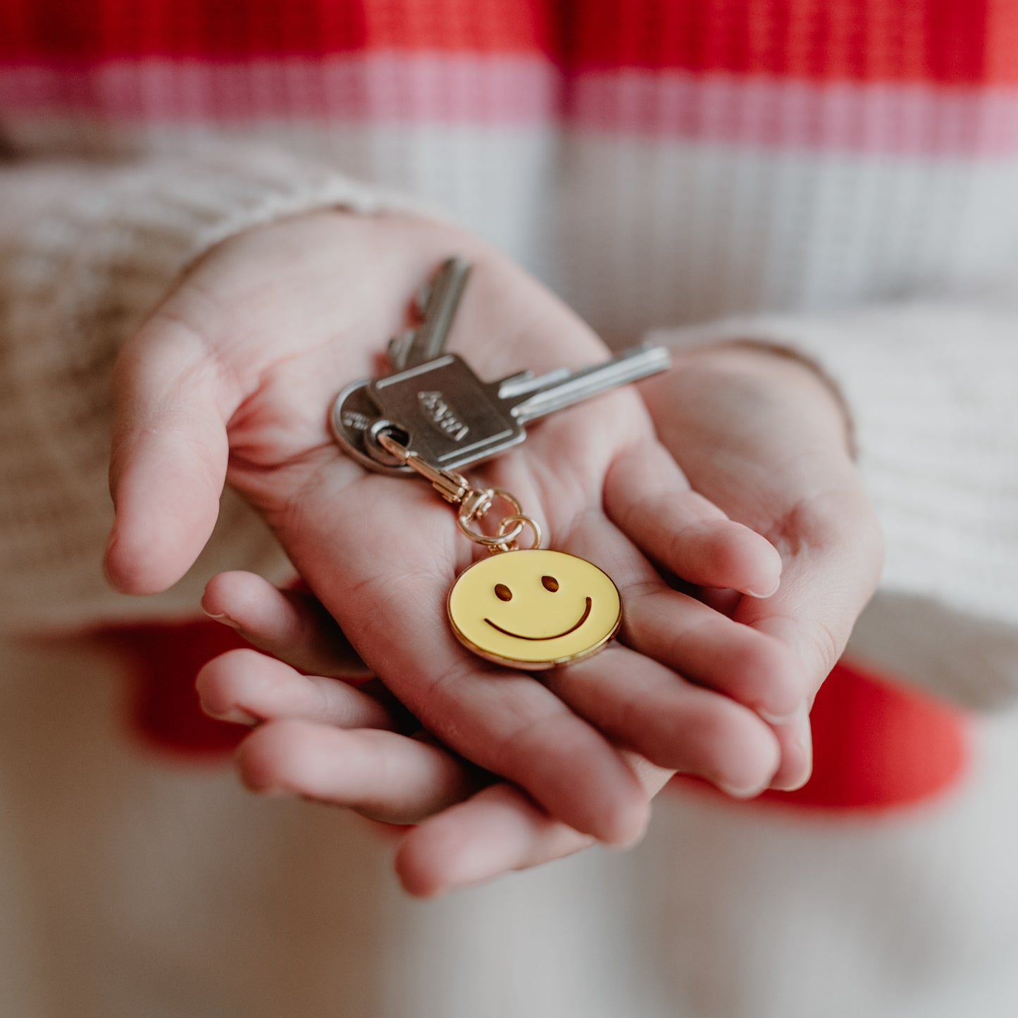 Porte-clés Smiley (VE = 6 Stück)