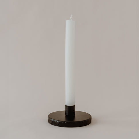 Black heart candle holder for storage jar (pack = 4 pcs)