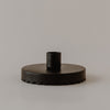 Bougeoir noir vague pour bocal de stockage (VE = 4 pcs)