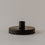 Bougeoir noir vague pour bocal de stockage (VE = 4 pcs)
