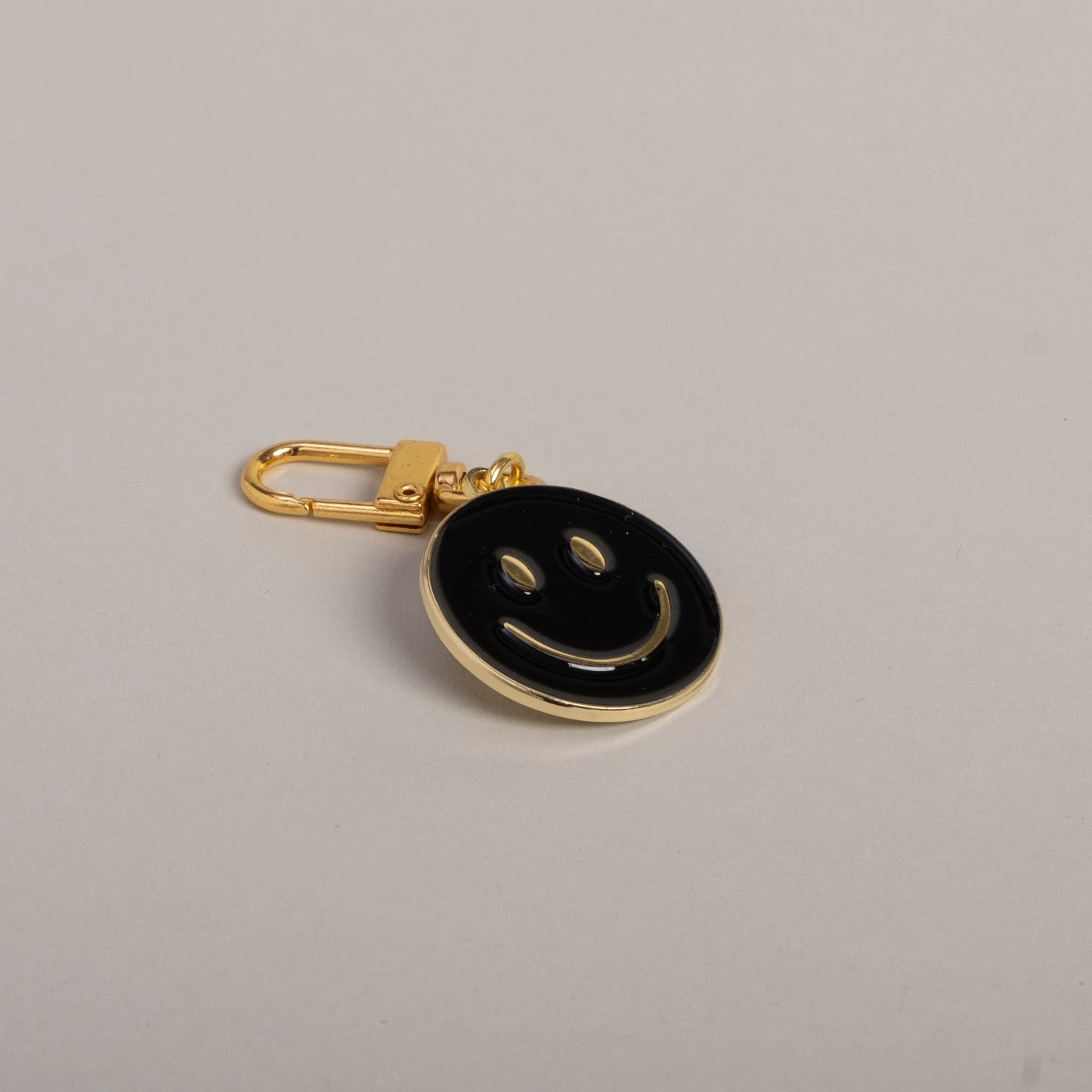 Keychain Smiley Black (VE = 6 pieces)