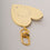 Keychain large heart pink (VE = 6 pieces)