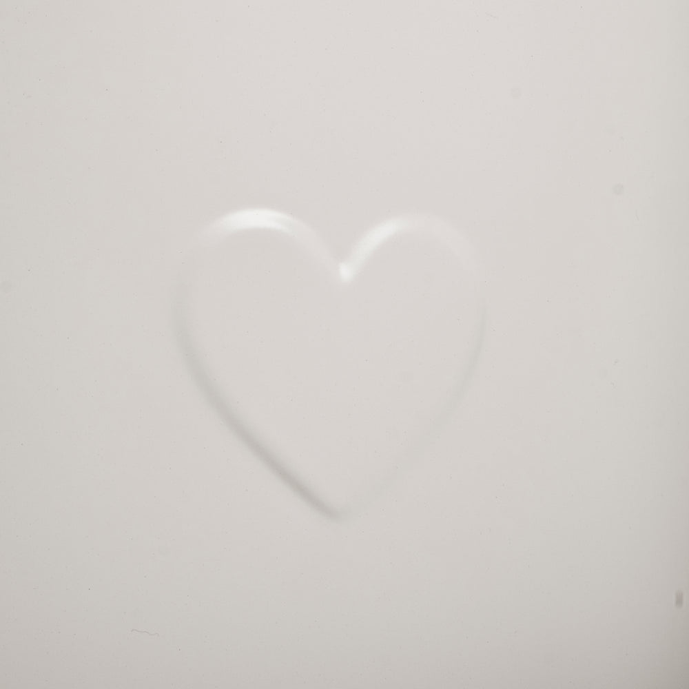 Watering Can Heart White (PU = 4 pcs)