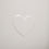Watering Can Heart White (PU = 4 pcs)