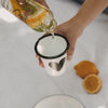 Becher émaillé cœur (VE = 6 pcs)