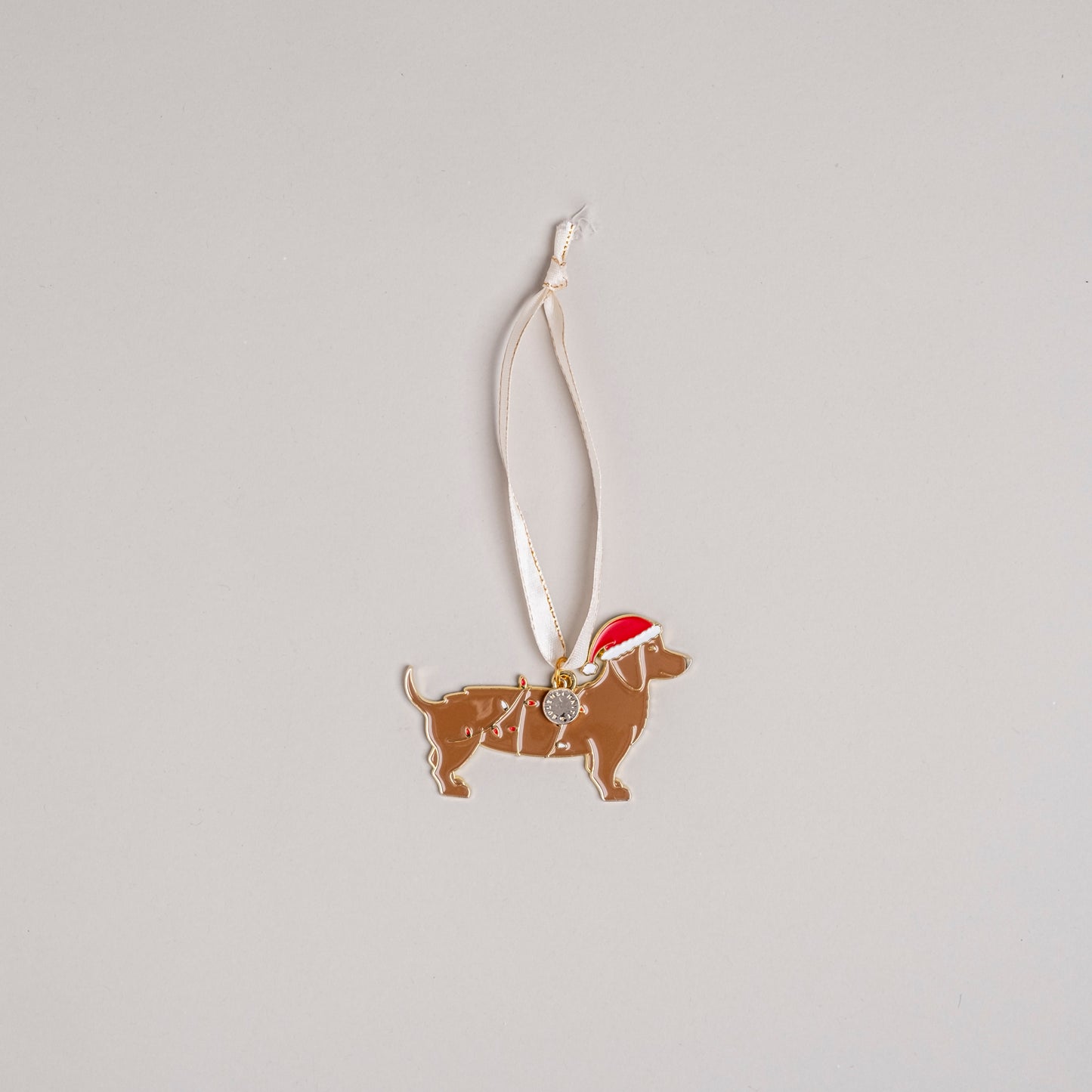 Baumschmuck Weihnachtsdackel (VE = 6 Stk.)