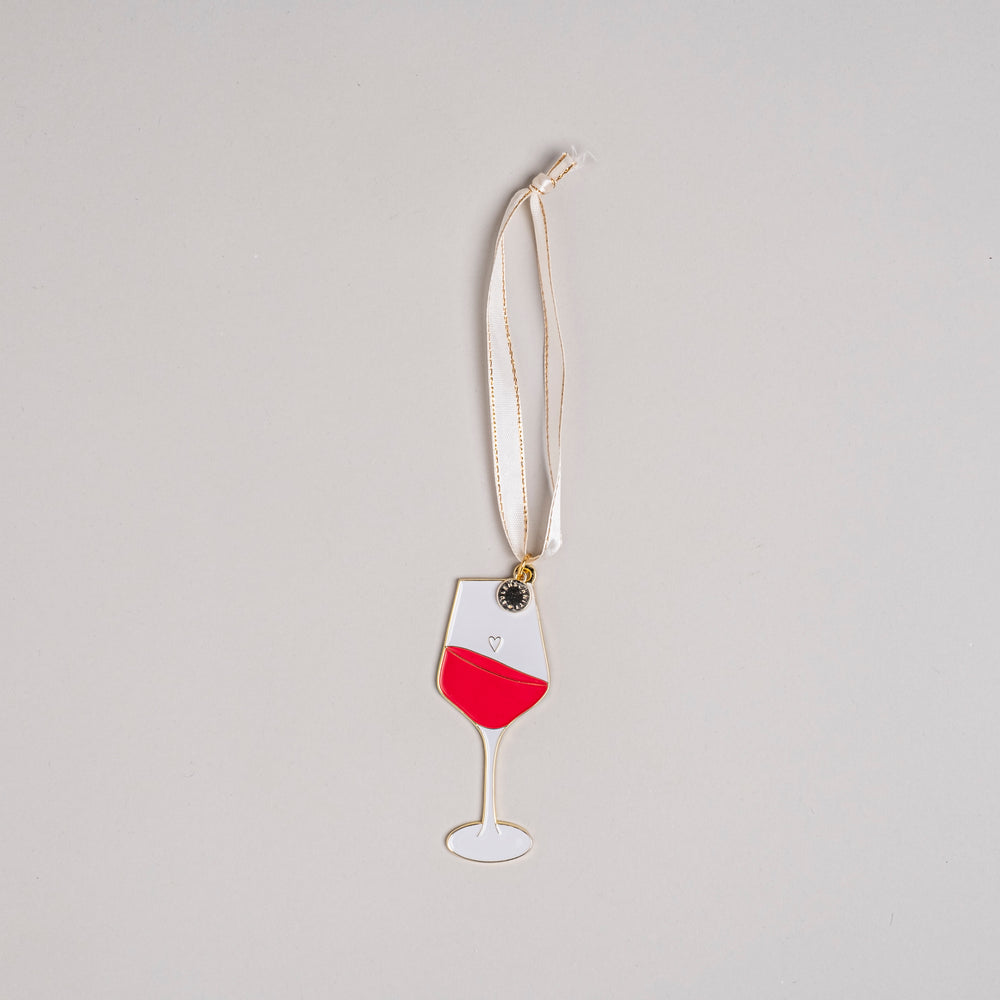 Décoration d'arbre Verre à vin (VE = 6 pcs.)