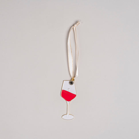 Décoration d'arbre Verre à vin (VE = 6 pcs.)