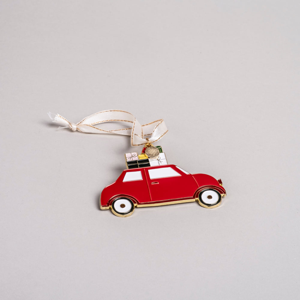 Décoration d'arbre voiture de Noël (VE = 6 pcs.)