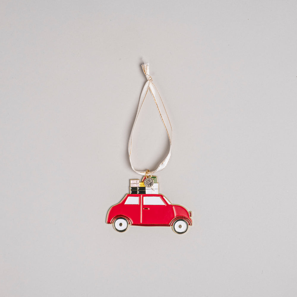 Décoration d'arbre voiture de Noël (VE = 6 pcs.)